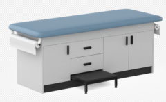 Cabinet Style Treatment Table with 2 Drawers & 3 Doors