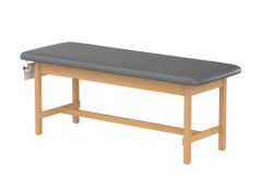 H-Brace Hardwood Leg style Treatment Table Exam Table