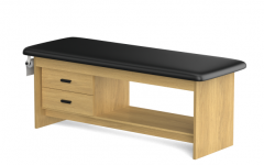 Panel Leg Treatment Table with Shelving