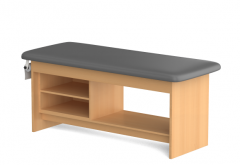 Panel Leg Treatment Table with Shelving