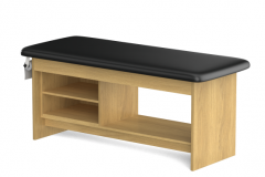 Panel Leg Treatment Table with Shelving