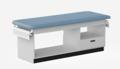 Clinic3-Cabinet Style Treatment exam Table with 1 Drawers