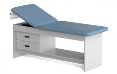 Panel Leg Treatment Table with Shelving