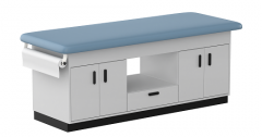 Clinic 3-Cabinet Style Treatment Table with 1 Drawers & 4 Doors