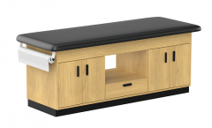 Clinic 3-Cabinet Style Treatment Table with 1 Drawers & 4 Doors