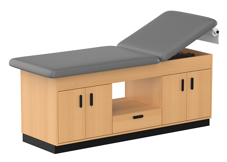 Cabinet3 Style Treatment Table with 1 Drawers & 4 Doors