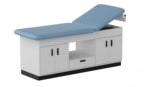 Clinic3-Cabinet Style Treatment Table with 3 Drawers & 2 Doors