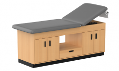Clinic3-Cabinet Style Treatment Table with 3 Drawers & 2 Doors
