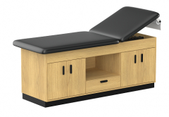 Clinic 3 Cabinet Style Treatment Table with 1 Drawers & 4 Doors