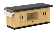 Cabinet Style Treatment Table with 1 Drawers & 4 Doors