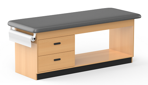 Cabinet3 Style Treatment Table with 2 Drawers
