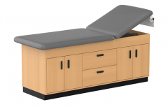 Cabinet Style Treatment Table with 2 Drawers & 4 Doors