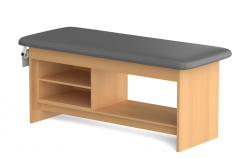 Panel Leg Treatment Table with Shelving