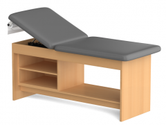 Panel Leg Treatment Table with Shelving