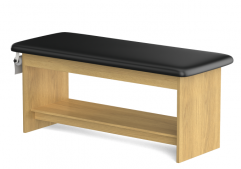 Panel Leg Treatment Table with Full Shelf
