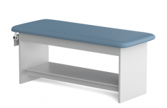 Panel Leg Treatment Table with Full Shelf