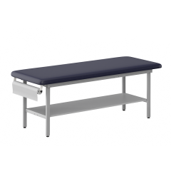 CLINIC-1 SERIES STEEL CONSTRUCTION TREATMENT TABLES WITH FULL SHELF