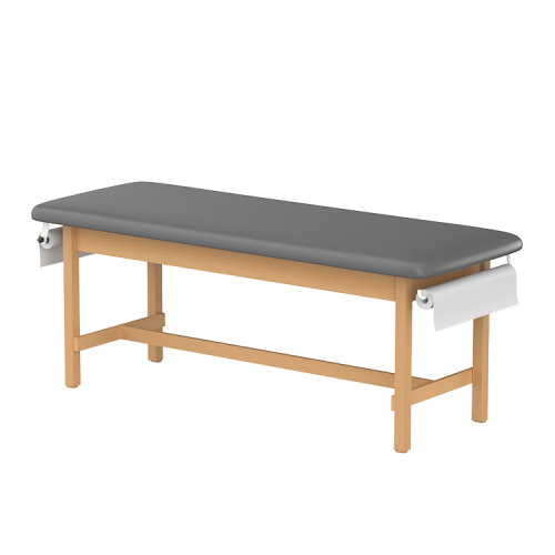 CLINIC-2 SERIES HARDWOOD LEG SUPPORT TREATMENT TABLES FLAT TOP