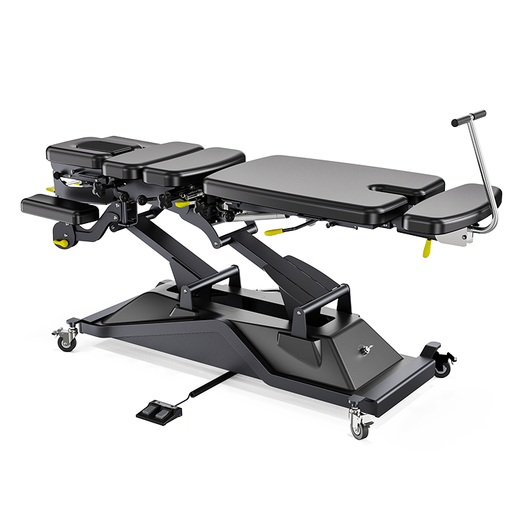 New Design Herrington-481 Electric Adjustable Chiropractic Table Manual Drop Flexion Distraction Table